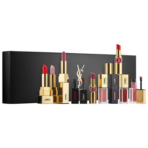 ysl sunset lipsticl|yves saint laurent lipstick set.